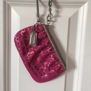 Cute Coach Wristlet!!